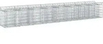 Vidaxl Gabion Raised Bed 2 Pcs 400 X 50 X 60 Cm Galvanised Steel
