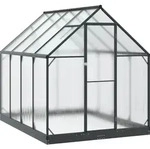 Garten Gew&auml;chshaus 183,5 X 243,5 X 207 Cm Vidaxl