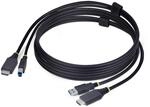 Startech.com Hu1226-kvm-cable Tastatur/video/maus (kvm)-kabel Schwarz 1,8 M