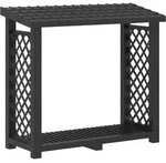 Vidaxl Firewood Rack 114 X 46 X 101 Cm Pp Anthracite