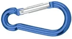 D&ouml;rner+helmer - 4815704 Karabinerhaken Aluminium Blau Eloxiert 60 Mm 20 St.