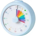Relaxdays Visueller Timer, Leiser Kinder-timer, Optischer Alarm, 60 Min