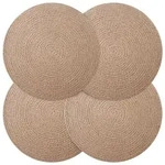 Jute-untersetzer 4 Stk. Natur 100% Tossa-jute Vidaxl