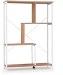 Standregal / Raumteiler Kalag Eco Wei&szlig;/eiche Hjh Living