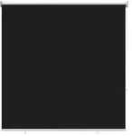 Vidaxl Outdoor Roller Blind Uv Protection Black 120 X 140 Cm (w X H)