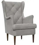 Vidaxl Armchair Light Grey Velvet