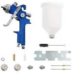 Hvlp Farbspritzpistolen-set Mit 600 Ml Becher 600 Ml Edelstahl Vidaxl