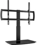 Universeller Schwenkbarer Tv-standfu&szlig; 32-70 Zoll, H&ouml;henverstellbar, Glasfu&szlig;,...