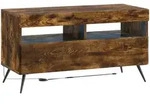 Led-tv-schrank Raucheiche Holzwerkstoff Vidaxl