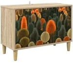Tv-schrank Zaandam 69 X 33 X 50 Cm Sonoma Holzwerkstoff Vidaxl