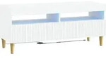 Vidaxl Led Tv Cabinet White Engineered Wood