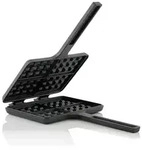 Waffeleisen, Waffelmaker, Sandwicheisen, Rechteckige Doppelform Aus Gusseisen,