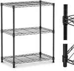 Offenes Drahtregal, 3 Ablagen, 60 X 35 X 77 Cm, Bis Zu 120 Kg
