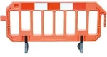 Moravia Kunststoff-sperrgitter Mit Antistolperfu&szlig; 2000 X 1000 X 50 Mm Orange +