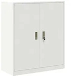 Aufbewahrungsschrank Wei&szlig; 90 X 40 X 105 Cm Stahl Vidaxl