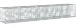 Gabionen-hochbeet 2 Stk. 340 X 60 X 55 Cm Verzinkter Stahl Vidaxl