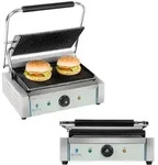 Royal Catering - Kontaktgrill Tischgrill Elektrogrill Panini Grill Sandwich Maker