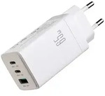 Usb-c/usb-a-gan-wandladeger&auml;t (65 W) Mit 100-w-usb-c-kabel (1,2 M) &ndash; Wei&szlig;