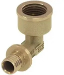 Tece - Flex Winkel&uuml;bergangsmuffe Dimension 32mm X Rp 1', Siliziumbronze