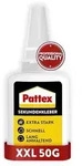 Henkel Pattex Universal Sekundenkleber, Flasche, 50g Sekundenkleber