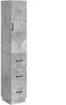 Vidaxl Cabinet Set 2 Pcs 33 X 34.5 X 87 Cm Engineered Wood