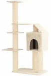 Vidaxl Cat Tree With Sisal Scratching Posts Cream 183 Cm