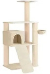 Vidaxl Cat Tree With Sisal Scratching Posts Cream 173 Cm