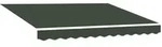 Vidaxl Awning Replacement Fabric Dark Green 381 X 345 Cm Polyester