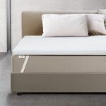 Memory Schaum Topper 210 X 245 H&ouml;he 6cm Matratzenauflage Mit Abnehmbarem