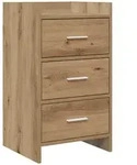 Vidaxl Bedside Tables Artisan Oak 40 X 36 X 70 Cm Engineered Wood