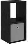 Vidaxl Bedside Table Black Oak 30.5 X 27 X 59.5 Cm Engineered Wood