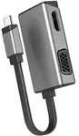 Alogic Adapter Usb-c - Hdmi / Vga St/bu/bu Magforce (ulcvghd-sgr)
