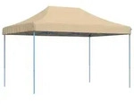 Vidaxl Party Tent 279 X 410 X 315 Cm Beige Oxford Fabric