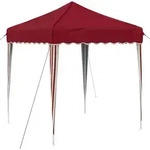 Pop-up Partyzelt 195 X 195 X 245 Cm Bordeauxrot Oxford-stoff Vidaxl