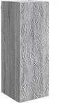 Wandschrank 33 X 34,5 X 90 Cm Holzwerkstoff Sonoma-grau Vidaxl
