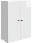 Wandschrank 66 X 34,5 X 90 Cm Holzwerkstoff Hochglanz Wei&szlig; Vidaxl