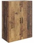 Wandschrank 66 X 34,5 X 90 Cm Holzwerkstoff Altholz Vidaxl
