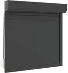 Rollladen Anthrazit 100 X 100 Cm Aluminium Und Polyurethan Vidaxl