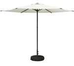 Vidaxl Garden Parasol With Base 300 X 300 Cm Polyester Rectangular