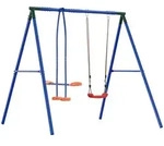 Outdoor Schaukelrahmen Mit Gleiter F&uuml;r Bis Zu 3 Kinder Vidaxl
