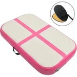 Vidaxl Inflatable Gymnastics Mat With Pump 60x100x10 Cm Pvc Pink
