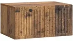 Vidaxl Wall-mounted Tv Cabinet Wall-mounted Old Wood 59.5 X 41 X 30 Cm