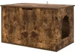 Katzenhaus R&auml;uchereiche 85 X 55 X 50,5 Cm Holzwerkstoff Vidaxl