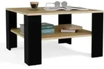 Couchtisch Mit Ablage Unter Der Tischplatte, Quadratischer...
