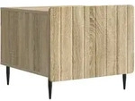 Vidaxl Coffee Table Sonoma Oak 49 X 50 X 42 Cm Engineered Wood