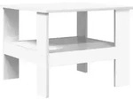 Vidaxl Coffee Table White 57 X 55 X 45 Cm Engineered Wood
