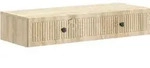 Vidaxl Wall-mounted Side Table Sonoma Oak 87.5 X 34.5 X 17 Cm