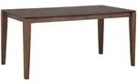 Beliani - Esstisch Dunkle Walnuss 90 X 160 Cm Holzfurnierte Mdf Platte Matt