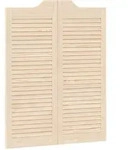 Vidaxl Swing Doors 100 X 40 Cm Solid Pine Wood Natural
