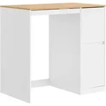 Sobuy W&auml;scheschrank Mit 2 Schubladen Wei&szlig; 100x60x95cm Modern Bzr223-wn